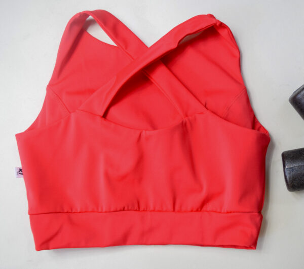 Top Halter Leo Rojo - Image 3
